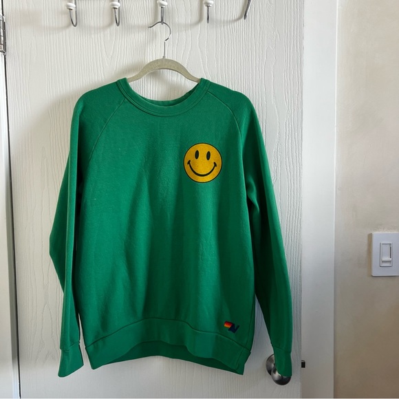 Aviator Nation Smiley Crew Sweatshirt - Picture 3 of 9